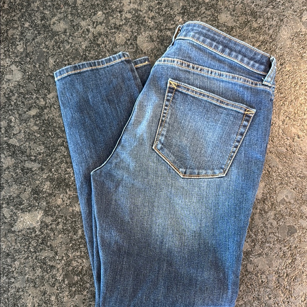 a.n.a Women's Skinny Jeans - Blue